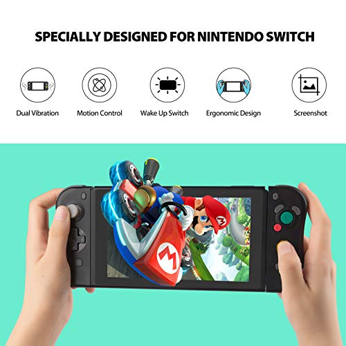 Joy con Controller Compatible with Switch/Switch OLED, Replacement for