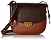 Fossil EMI Saddle Bag, Multi/Brown
