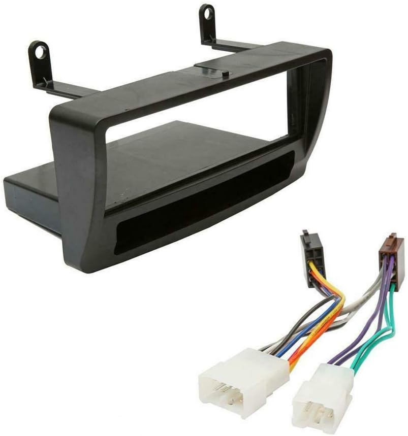 Inex compatible with Toyota Corolla Radio Stereo Fascia Facia Panel Surround and ISO Harness Adaptor