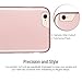 iPhone 6S Case, K-Moze iPhone 6S Case Protective Soft-Interior Scratch Protection Slider Style Hard Case for iPhone 6/ 6S - Rose Gold/Gold