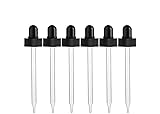 Replacement Straight Glass Tip Pipette Droppers