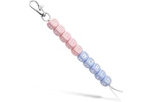 PSYQTSUARY Cervical Dilation Beads for Nurse, Dilation Beads Labor and Delivery Badge Midwife Doula RN Badge Buddy Labor and Delivery Nurse Gifts for Badges Reel Accessories