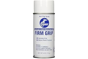 Cramer Firm Grip, Anti-Slip Grip Enhancer for Sweaty Hands & Activities Like Football, Tennis, Golf, Weightlifting, Pole Fitness & Gymnastics, Spray or Powder, 4 Ounce