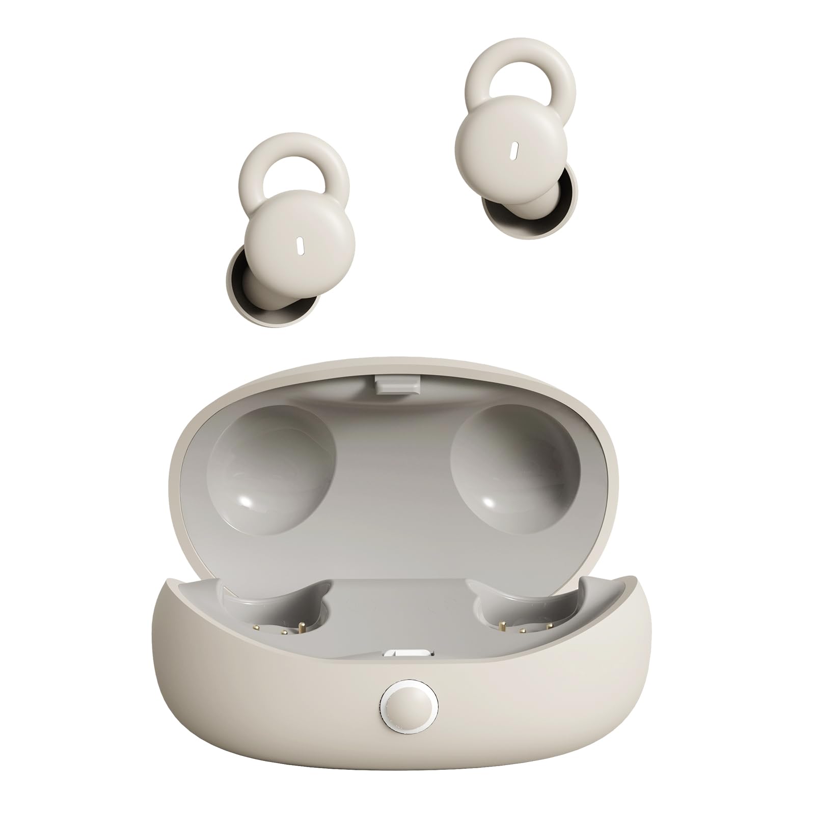 Photo 1 of wedoking Sleep Pro, Comfortable Sleep Earbuds Noise Blocking Sleep Headphones, Bluetooth Invisible Sleep Buds, Small Design for Side Sleepers (Ivory)