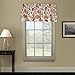 The_Curtain_Shop Braddock Jacobean Thermal Damask Tailored Valance 80Wx15L