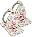 Cars Seat Seatbelt Holder - Carseat Sidekick - Includes 2 Attachment Clips, 2 Retractable Bells, and 2 Magnetic Straps - Designed for Infants (Pink)
