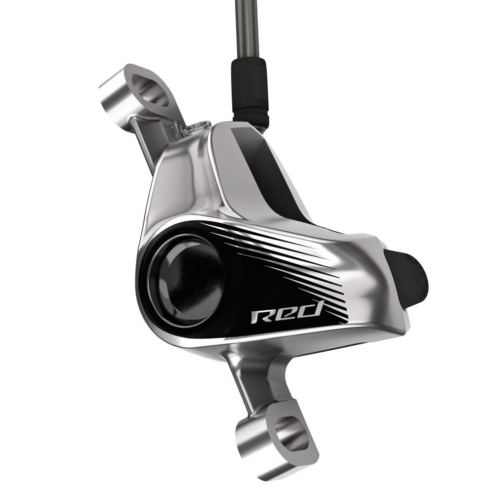 SRAM Spare - Disc Brake Caliper Assembly Red Etap Hrd Post Mount Front/Rear Falcon Grey: Black