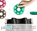 Pillnut7 (Aqua), 7 Day Pill Organizer, Unbreakable BPA Free Rubberized, Weekly Pill Dispenser for Daily Medicine, Vitamins & Supplements, Travel Friendly Pill Box