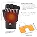 Laptop Women's Men's USB Heated Half & Full Finger Winter Warm Hand Gloves Warmer Wool