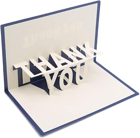 Amazon Co Jp Luxwell ラクスウェル 3d 立体グリーティングカード 感謝状 ポップアップカード Thank You 誕生 日カード メッセージカード 新年 母の日 記念日 バースデー お祝いカード ホーム キッチン