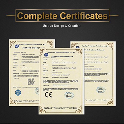 AUTOOL Automotive Leak Detector Tool Cars Leak Locator Tester Car Pipe Leakage Tester Support EVAP for All Vehicles