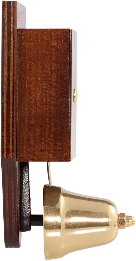 zaMel High Quality Electromechanical Wired Doorbell Plastic Housing Easy Assembly Reliable Sensational Carefully Crafted Retro 8V Dark DNT-971-CIM Sundi Zamel - Image 5
