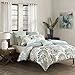 INK+IVY Mira 200TC Comforter Set, Full/Queen, Blue