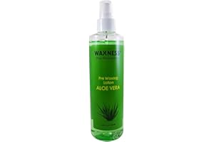 Wax Necessities Waxness Pre Waxing Lotion with Natural Aloe Vera Extract 8.45 Ounces