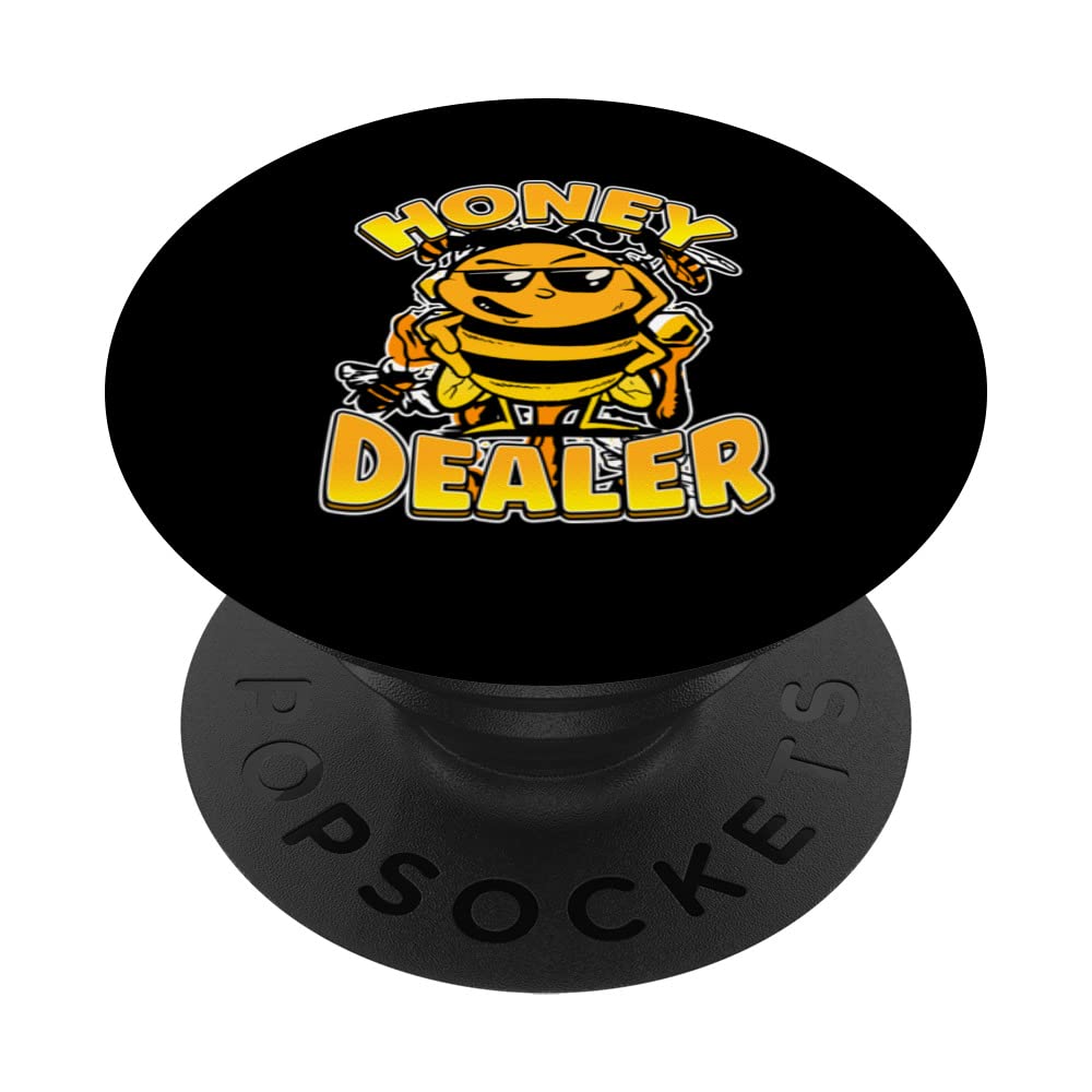 Honey Dealer Beekeeper Bee Whisperer Insect Bees PopSockets Swappable PopGrip