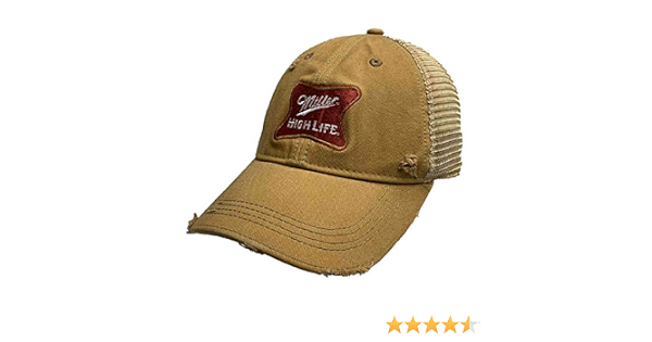 Torn Mesh Retro Brand Trucker Hat 