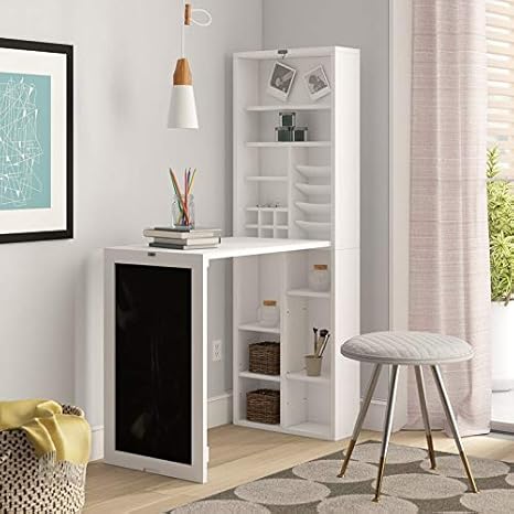 desk folds into wall