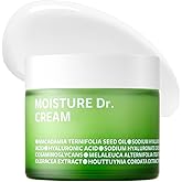 ISOI Moisture Dr. Soothing Cream, Deep Hydration with Hyaluronic Acid, Lightweight Face Moisturizer Korean for Oily Skin & Sensitive Types, Korean Moisturizer Face Cream (2.37 fl. oz, 70ml)