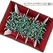 StorageMaid Christmas Lights Storage Box | Festive Sturdy Xmas Lights Organizer Container Great for Stacking - Christmas Decoration Box Equipped with a Secure Cover & Card Slot - 12 x 17 x 10 In., Red
