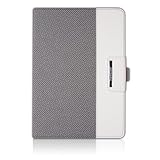 Thankscase iPad 9.7 inch 2018 2017 Case,iPad Air Case,Rotating Case Smart Cover with Stand Build-in Wallet Pocket and Hand Strap for Apple iPad 6th / 5th Generation, iPad Air 1st Gen 2013 (Grey Weave)