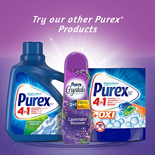 Purex Crystals in-Wash Fragrance and Scent Booster, Lavender Blossom, 21 Ounce, 4 Count