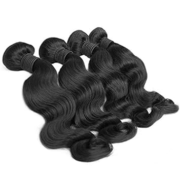Amazon Com Four Bundles Of Brazilian Hair4 Brazilian Hair