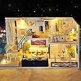 Time Shadow Doll House Miniature Kit With LED Box