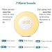 Wake Up Light Alarm Clock 7 Colors Bedside Night Light with Sunrise Simulation Radio Nature Sounds FM Radio Touch Control and USB Charger