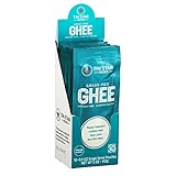 Tin Star Foods Grassfed Ghee - 100% Grassfed - Gluten-Free - Whole30 - Non-GMO - Paleo - Made in USA- Single serving packets (0.5 oz) (10 packets)