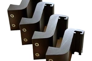 RealTruck AMP Research PowerStep Extension Arm Kit (Adds 2 inches of Drop), 4-Pc Set | 75130-01A | Fits Kits 75101, 75118, 75143, 75104, & 75134