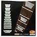 Fretboard Markers Inlay Sticker Decals for Guitar & Bass - Dish Trapezoid Les Paul - WP