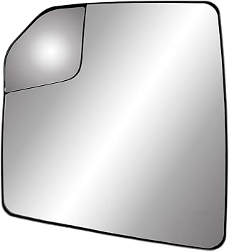 Amazon Com Driver Side Non Heated Mirror Glass W Backing Plate Ford F150 Adjustable Spot Mirror W O Tow Pkg W O Auto Dimming W O Blind Spot Detection System 7 15 16 X 7 3 16 X 9 1 2