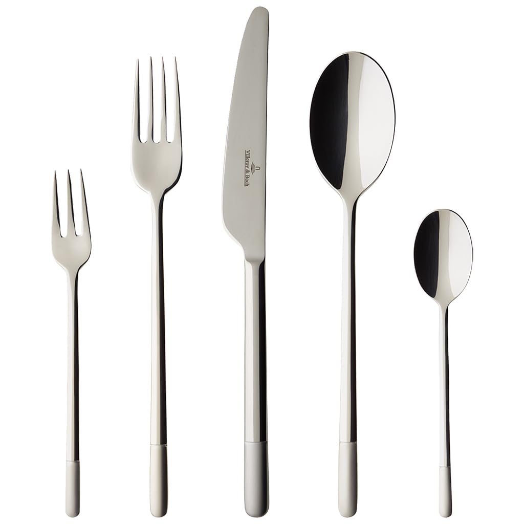 Villeroy & Boch Ella &12–6353–9050 Satin Cutlery Set 30 Pieces