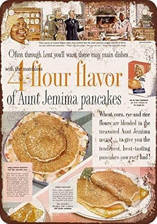 Amazon Com 1955 Aunt Jemima Pancakes Vintage Look Reproduction