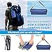 Galsoar Camping Chairs, Outdoor Portable Backpacking Folding Chairs with Carry Bag, Heavy Duty 300 lbs Capacity, for BBQ, Beach, Travel, Picnic, Hiking, Fishing