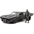 Jada Toys The Batman 1:18 Scale Metal Batmobile Car with Metal Figure, Collecting, Black (253216002), Ages 8 and Up