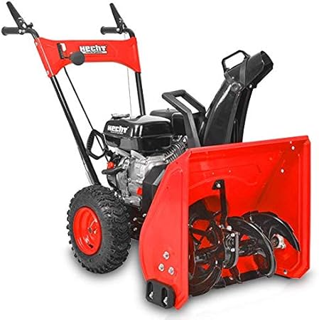 Hecht 9555 Petrol Snow Blower 56 Cm Clearing Width 4 Kw 5 5 Hp 4 Forward 1 Reverse Gear Amazon De Baumarkt