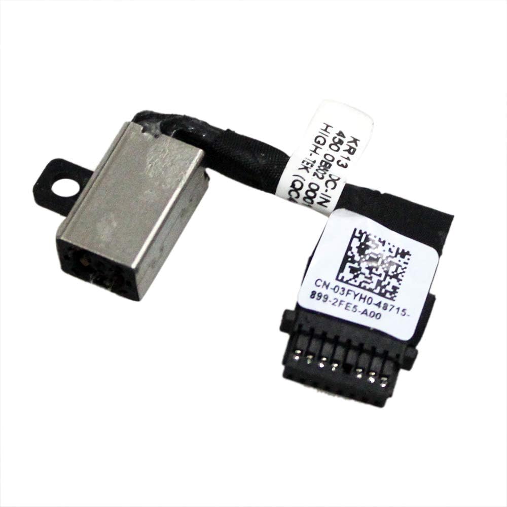 Gintai DC Power Jack Charging Port Cable for Dell Inspiron 13 7370 7373 7380