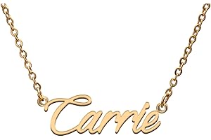 GR859C Name Tag Necklaces for Her His Friends Familys Relationship Memory Jewelry Gift