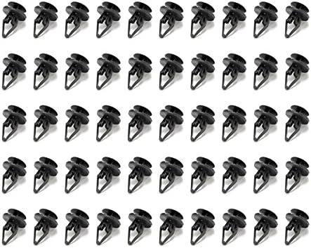 FATO. 50pcs Nylon Liner Clip Pushpin for Ford for Hummer for GM Torrent Equinox