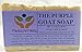 TRASCENTUALS Lavender Soap Made With Real Goat's Milk and Essential Oils To Be Extra Moisturizing Comes in Gift Box Helps With Dry Skin, Acne, Eczema, and Psoriasis (1 PACK)
