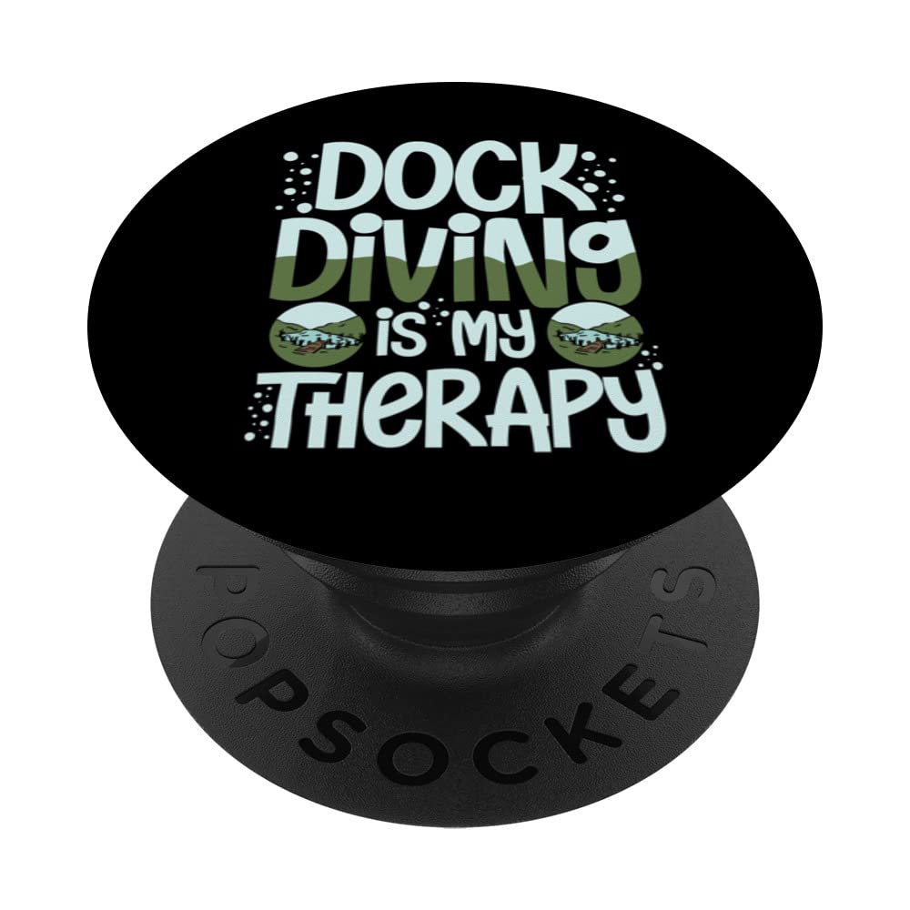 Dock Diving Dog Jumping Pool Board Training Lake PopSockets Swappable PopGrip