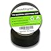 SoundOriginal Black Electrical Tape 10 Pack 0.7-Inch by 30 Feet, Voltage Level 600V Dustproof, Adhesive for General Home Vehicle Auto Car Power Circuit Wiring Black