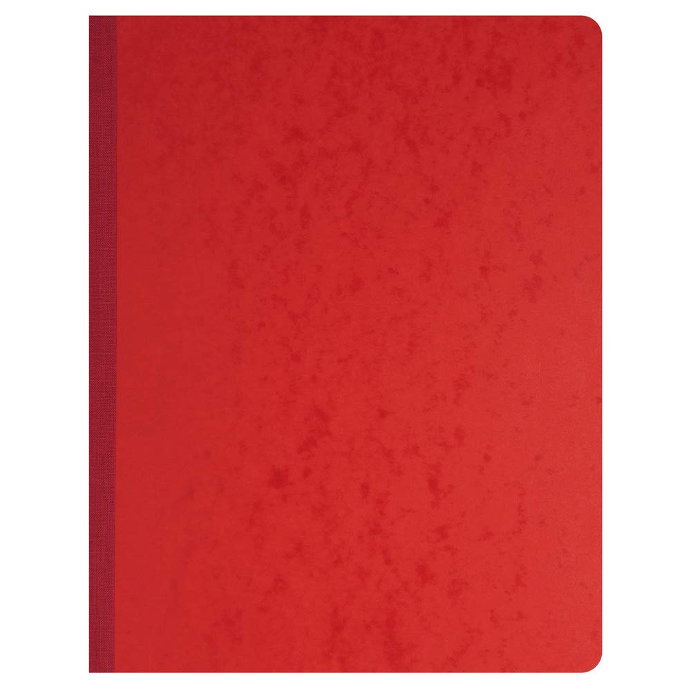 Exacompta - Ref. 14060RE - 1 Lazy head stitch 6 columns on 1 page - 31 lines - 80 foliated pages - vertical format 320 x 250 mm - cover in FSC certified glossy card - red colour