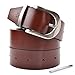 Mens Leather Belt With Removable Buckle & 1.3