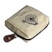 DZT1968(TM)Women Canvas Retro Small Mini Square Eiffel Wallet Coin Purses Clutch Money Pouch Bags Gift (Beige)