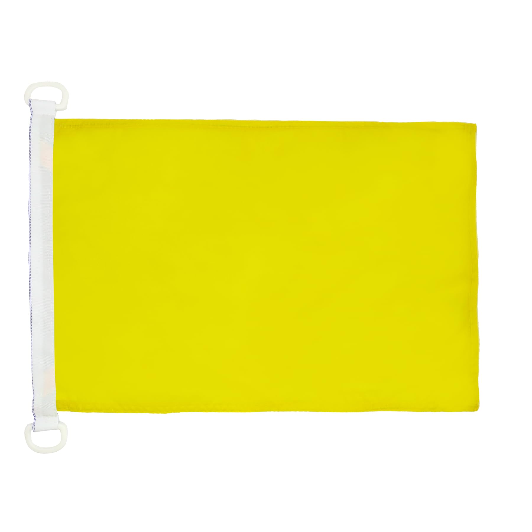AZ FLAG Plain Yellow Nautical Flag 18'' x 12'', Yellow Solid color flags 30 x 45 cm, Banner 12x18 in for boat