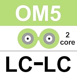 10Gtek Fiber Patch Cable - LC to LC OM5