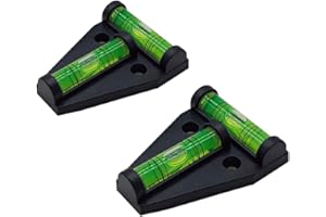 YOTOM 2pcs RV Levelers, Magnetic T Type Precision Leveling Bubble Leveler, RV Exterior Leveling Stablilization Levelers