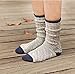 5 Pack Women Mid Calf Slouch Boot Crew Socks Cotton Thermal Grip Comfy Cable